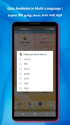 Indian Polity Quiz & Book android App screenshot 9